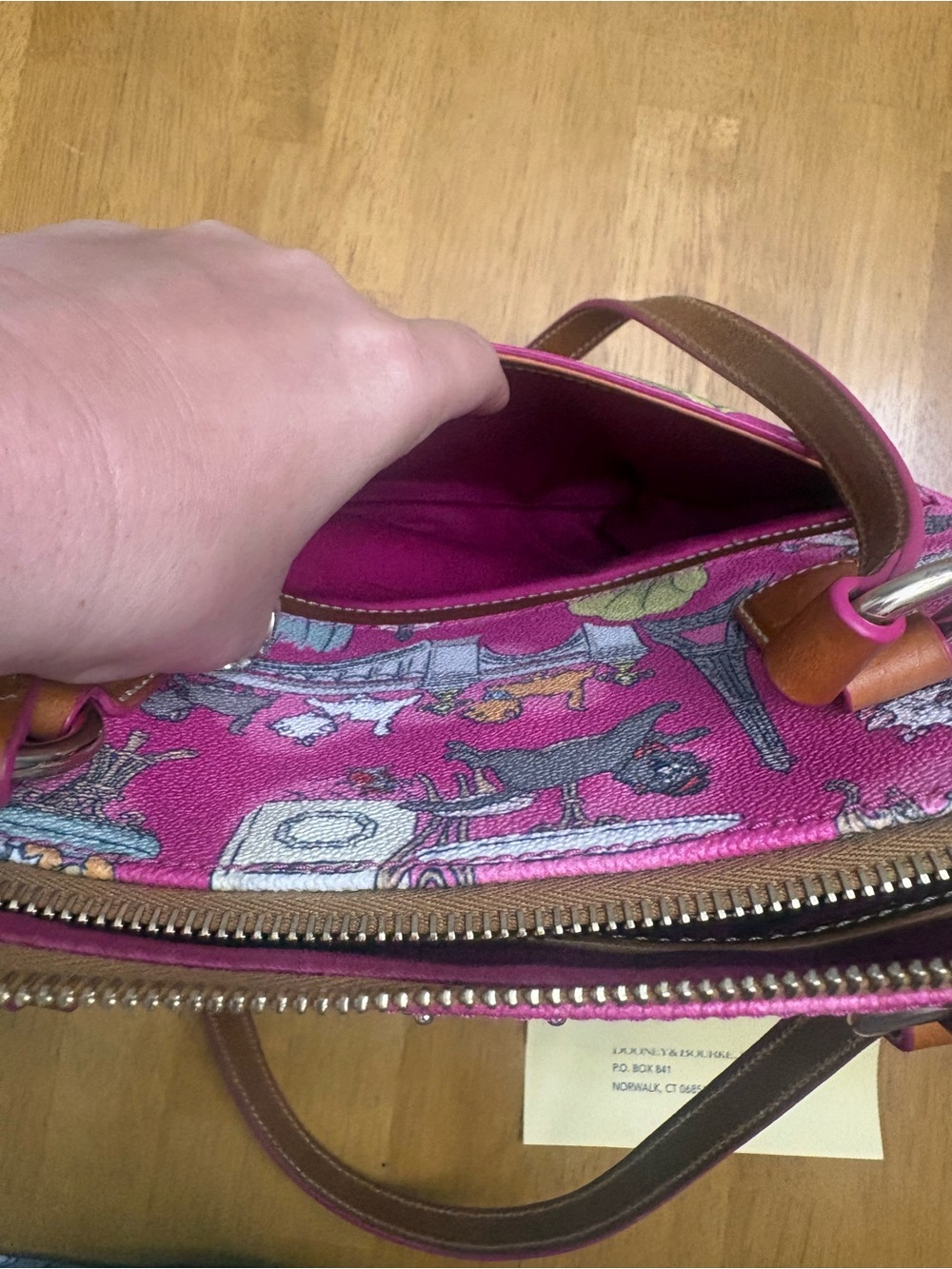 Disney Dooney and Bourke Aristocats Tote - Picture 3 of 6